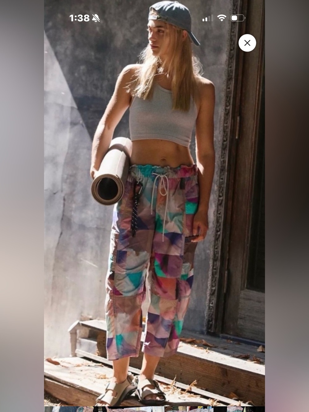 Free People Movement The Way Home Cropped Pants NWOT